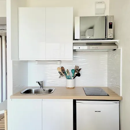 T2 Moderne - Parking - Clim - 2eme Etage Avec Ascenseur - 4 Pers - Fr-1-794-136 Apartament